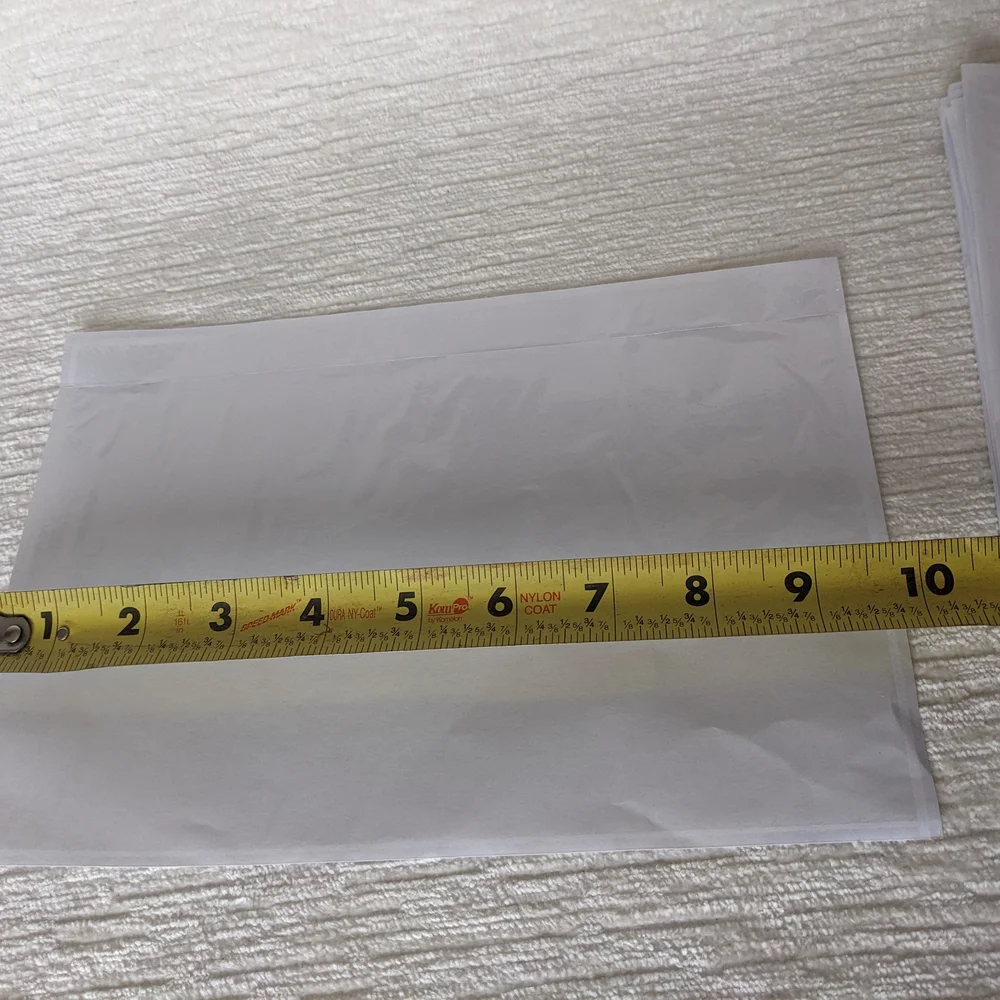 25ct Clear Shipping Envelopes Pouches Self Adhesive 7